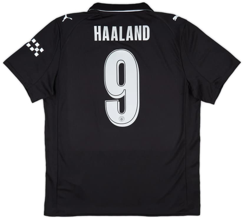 2025-26 Manchester City Away Shirt Haaland #9